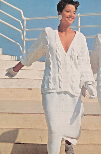 Vintage 1980s knitting - vintage,