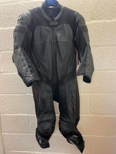 RST Pro Series Airbag One Piece Leathers Motorcycle Motorbike 2520 Black UK 44