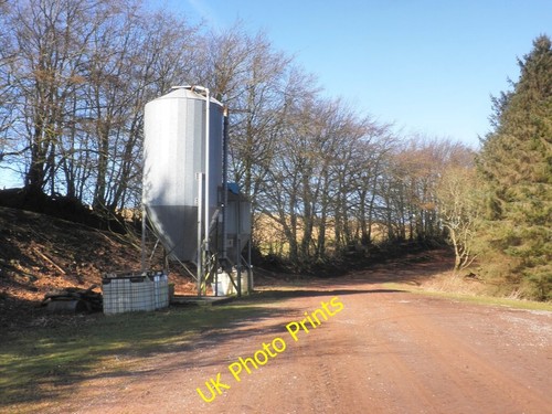 Photo 6x4 grain silo above - photo, silo,