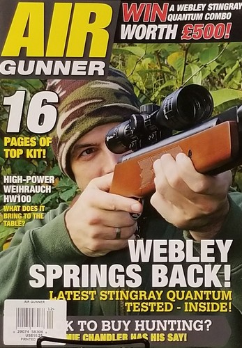Air gunner webley - air,