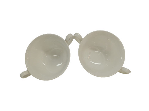 Pair wedgwood bone - bone, white