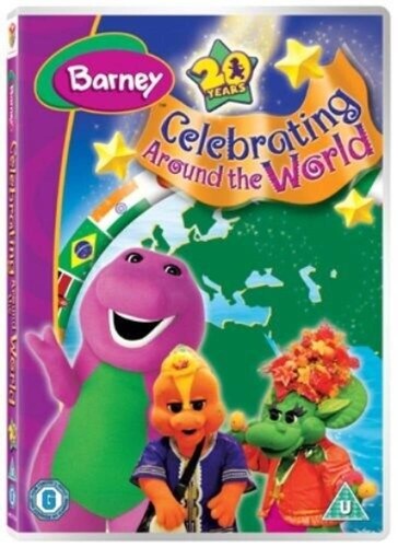 Barney celebrating around - celebrating,