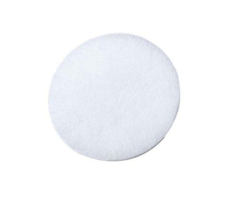 White post motor filter pad - white,