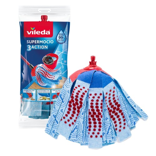 Vileda supermocio action mop - supermocio,