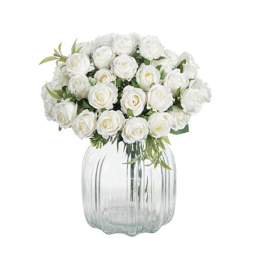 Heads silk rose artificial - silk,