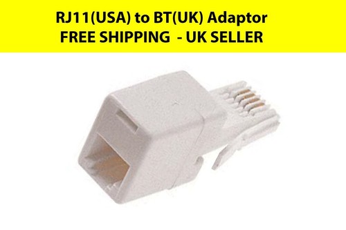 Telephone plug to rj11 - to,