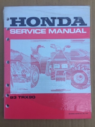 New honda factory service - new,