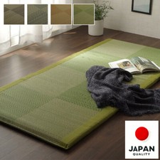 IKEHIKO Tatami Mattress Japanese Rush Grass Floor Foldable Futon Bed 35× 79 in