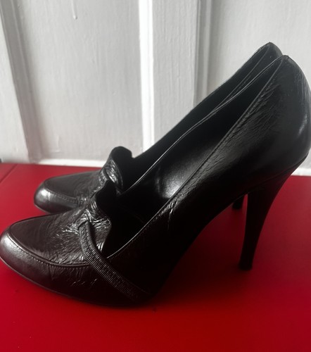 Pied terre black leather - a,
