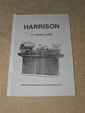 Harrison 11 Inch Lathe Manual
