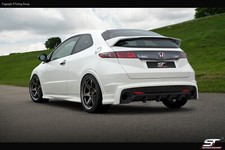 Rear Bumper for Honda Civic Mk8, Fk, Fn, Fn2 Rear Bumper, Rear Bumper #MUGEN#