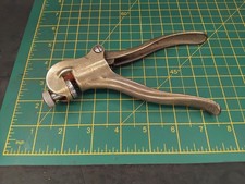 Eclipse no 77  vintage brass saw tooth setting pliers. BX20W19527