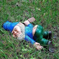 Drunk Dwarf Garden Gnome