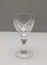 Royal Brierley Crystal Braemar Wine Glass 5-1/4″ 13.3cm Tall