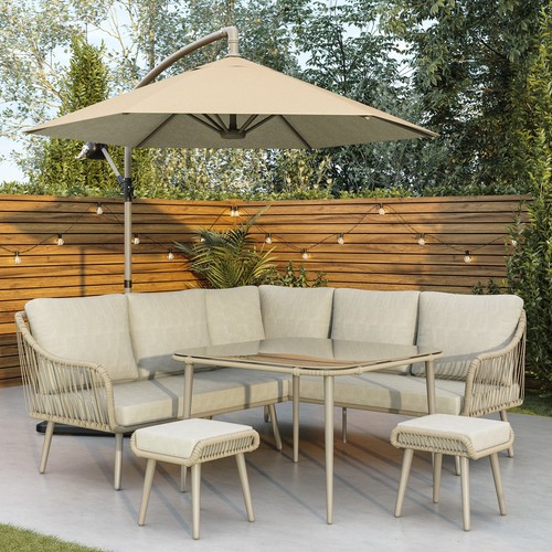 Seater beige rope effect - beige,