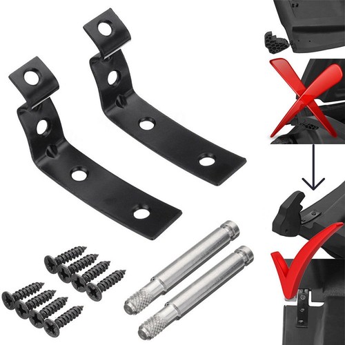 Glove box hinge - 2x, lid