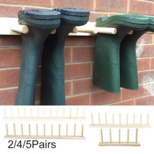 2/5/4 Pairs Wall Mounted Shoes storage Rack Boot Tool Rack Welly Stand Rack