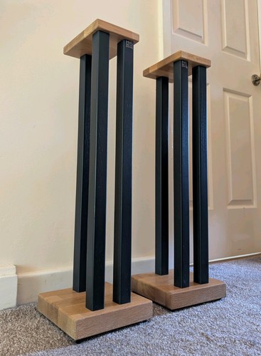 Racks oak podium - racks, oak,