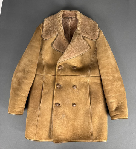 Vintage oakleaf sheepskin coat - oakleaf,