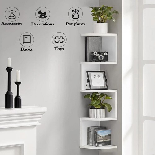 Tier floating corner shelves - corner,