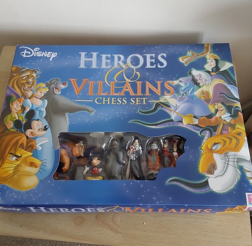 Disney heroes villains - villains, chess