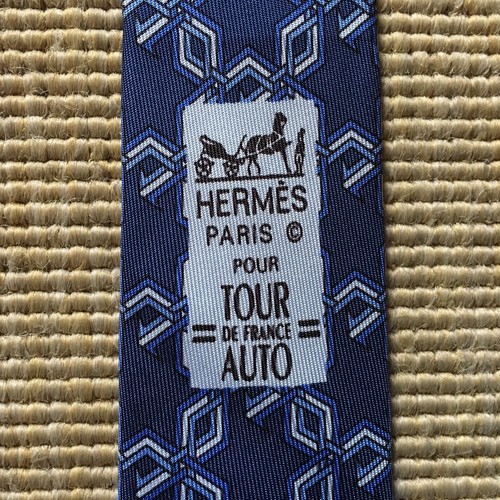 Rare hermès 100 silk tie - rare,