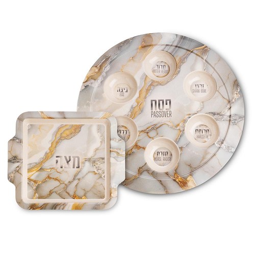 Art judaica seder and matzah - seder,