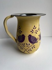 Vintage steel handpainted