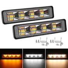 2x 6" INCH LED Work Light Bar