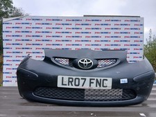 TOYOTA AYGO HATCHBACK 5DR  MK1  2007 GREY 1E0 FRONT BUMPER MARKS