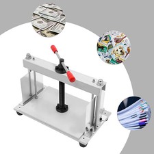 Manual A4 Heavy Press Bookbinder Steel Bookbinding Press Screw Papermaking Book