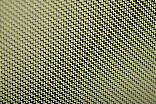 Real carbon fibre with - fibre,