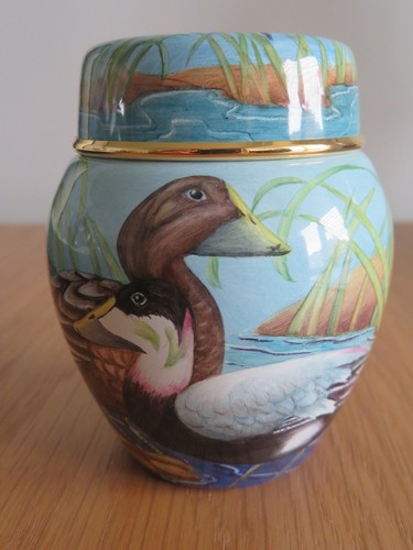 Moorcroft enamel minature - moorcroft,