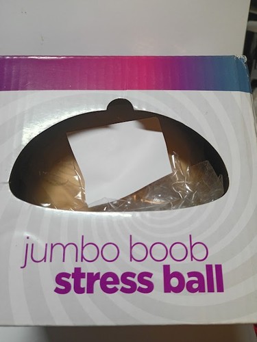 Stress boob fun unique gag - stress,