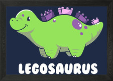 Lego Dinosaur Illustration