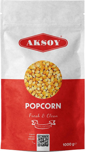Aksoy popping corn kernels - aksoy,