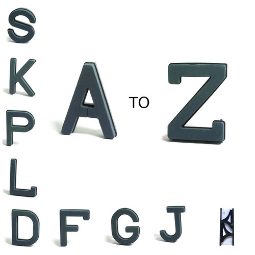 Letter frame wet - letter, florist