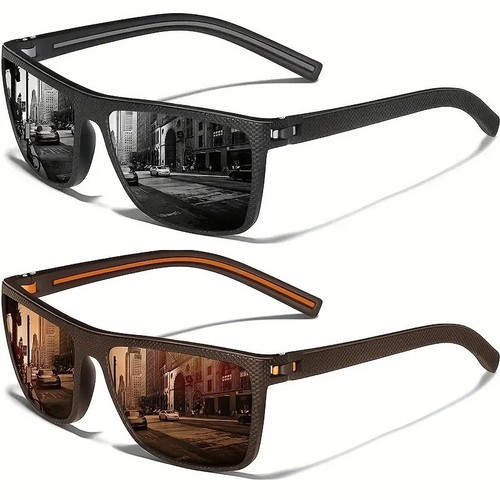 Sunglasses square polarized - sunglasses,,