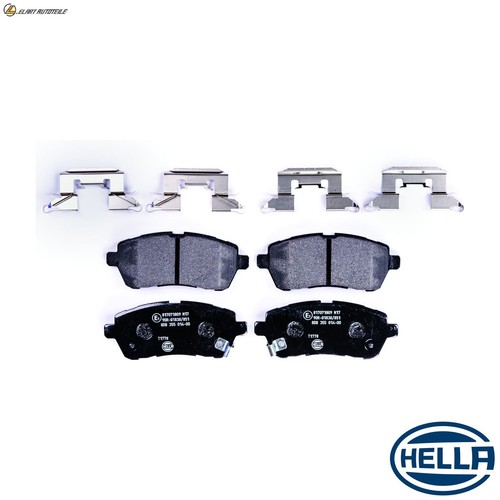 Brake pad set disc - brake,