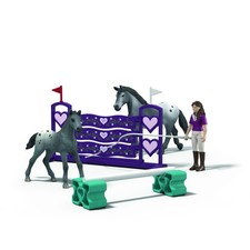 Schleich 42776 Lisa's tournament training set Show jumps Show jumping toys toy