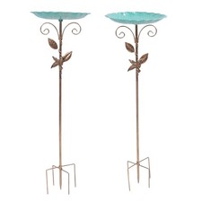 Bird Bath Feeder With Stake