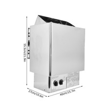 6KW Electric Sauna Heater Inner Control Heater Stove Steam Room Equipment 22 XG5