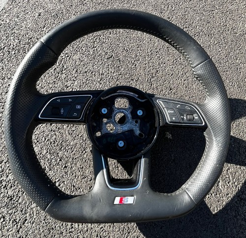 Audi steering wheel - audi,