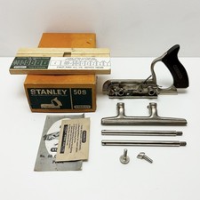 Vintage STANLEY England No 50S Combination Plane with Cutters - COMPLETE & BOXED