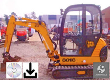JCB 8013 8015 8016 8017 8018 801G  Excavator Service Repair Workshop Manual