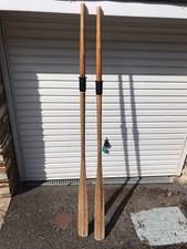 Vintage Pair Wooden Boat /