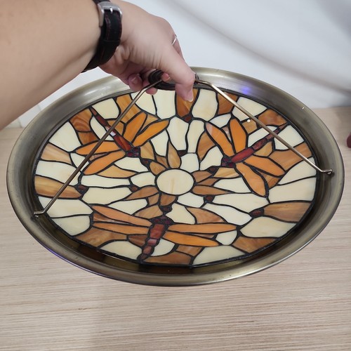 Tiffany style orange ivory - tiffany,