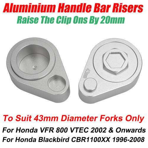 Handle bar risers for honda - bar,