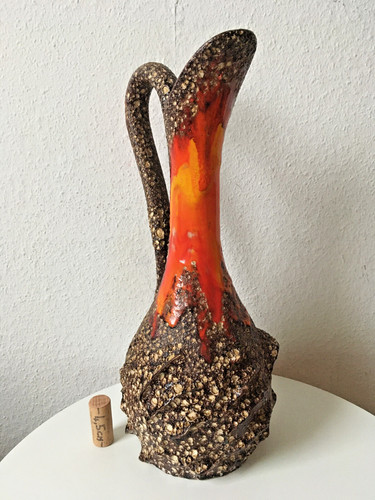 Vallauris pottery vase - vase, 70s