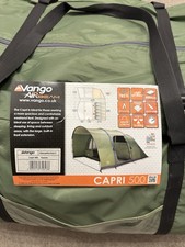 Vango Airbeam Capri 500 Inflatable 5 Birth Family Camping Tent - Used Once